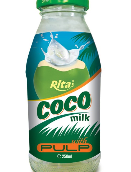 250ml Glass Bottle Coconut Water